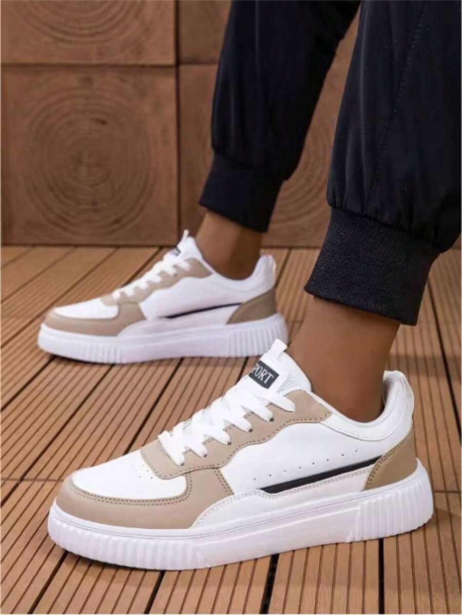 Unisex 36-45 Casual Sneakers, Women's Casual Shoes & Men's Athletic Shoes, Lace-Up Soft Bottom Flat Comfortable Men's Shoes, Lightweight Low-Top Everyday Shoes, Street Wear Skate Shoes 2000s Style Valentine's Day Ideas