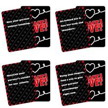 New 50 Creative Couple Cards Board Game Props Dating Essential Game Cards Icebreaker Game Warm-Up Props Valentine's Day Gifts After-Dinner Entertainment Leisure Games Fun And Popular Board Game Solitaire