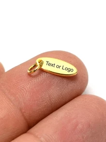 Joyería personalizada de acero inoxidable, joyería personalizada de oro y plata, cuentas de joyería con logotipo, cuentas de joyería grabadas con láser, adecuadas para hacer pulseras de joyería. Multifuncional, ornamental, reutilizable, exquisita, elegante, de alta calidad, colorida, moderna, personalizada, única, regalos ideales para él, regalos ideales para ella, novio, papá, novia, mamá, familia, amigos, salón de té, hogar, jardín, oficina, para aniversarios, para el Día de San Valentín, para el Día de la Madre, para cumpleaños, para el Día del Padre, para graduaciones, para bodas, para inauguraciones de casa.