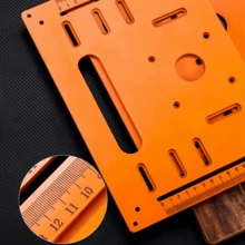 1 套木工切菜板免钻木工工具便携式锯子导板底座