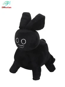Molutian Triangle-Eared Rabbit Forsaken Gubby Plush Funny Companion Doll Adorable Gift For Friends And Game Lover As Room Decoration