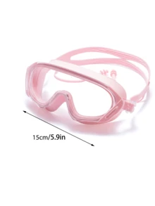 Adult Swimming Goggles, Ultra-Clear Vision Anti-Fog And UV Protection, Suitable For Various Swimming Activities, Comes With Nose Clip