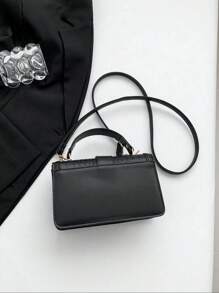 Bolso bandolera pequeño para mujer, nueva llegada, bolso de mano de moda retro con textura de piedra, bolso cuadrado mini para primavera/verano para damas