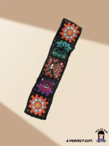 1 Stück Damen Mode vielseitig breites elastisches Stirnband, handgefertigte farbenfrohe gestrickte Sonnenblume, passend für Bohème, Land und Urlaubsstile. Es ist das perfekte Accessoire für Ausgehen, Strandfotos, Straßenfotografie und Styling. Stirnband Turban Stirnband Schweißband