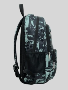 Camo Print Kids Boys Girls Backpack Set, School Campus Laptop Rucksack, Student Book Bag, Large Capacity Casual Business 15.6-Inch Computer Bag, Travel Backpack - Multicolor - View 4