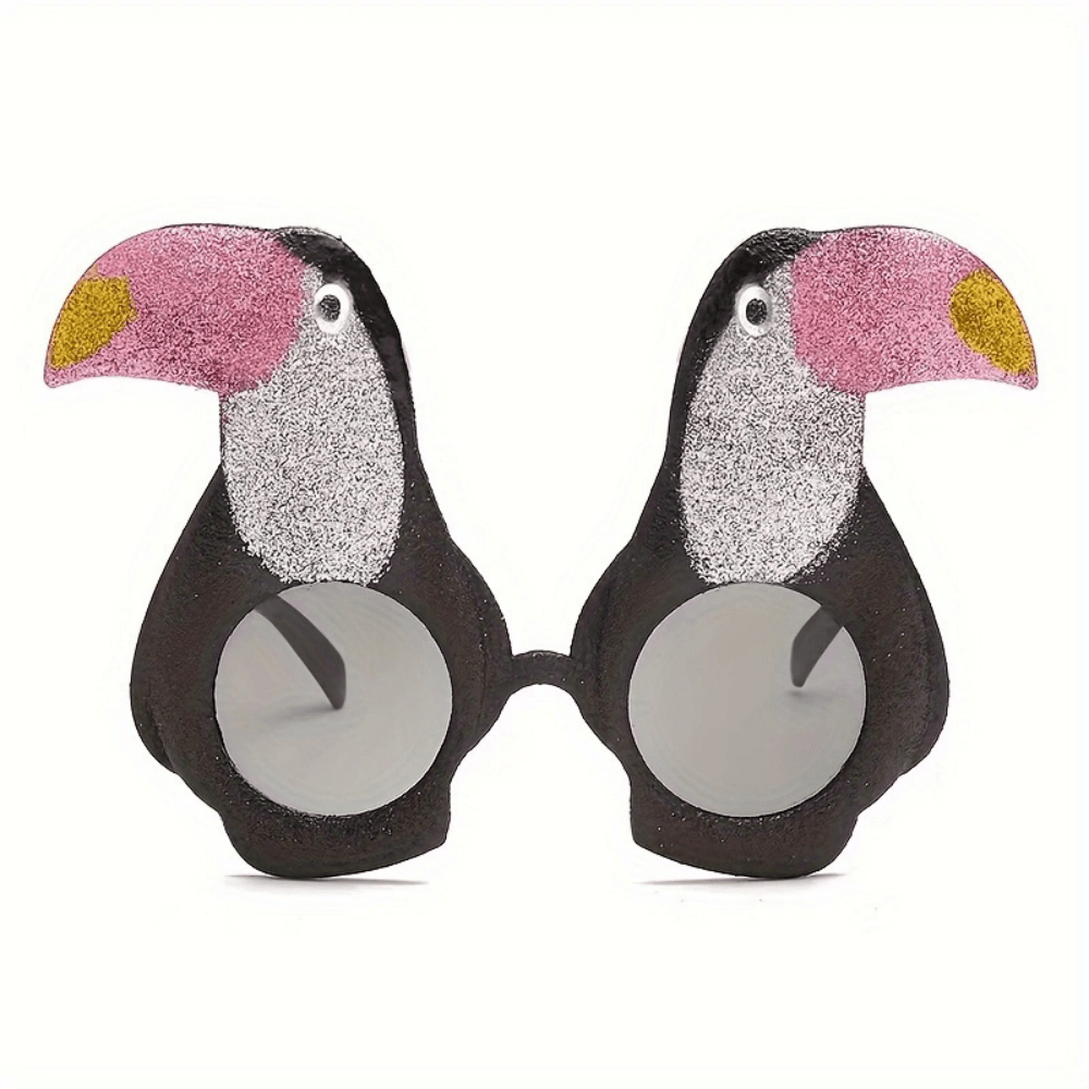 1pc Tropical Beach Themed Eye Mask, Suitable For Summer Fun Photo Props, Hawaii Party Decorations