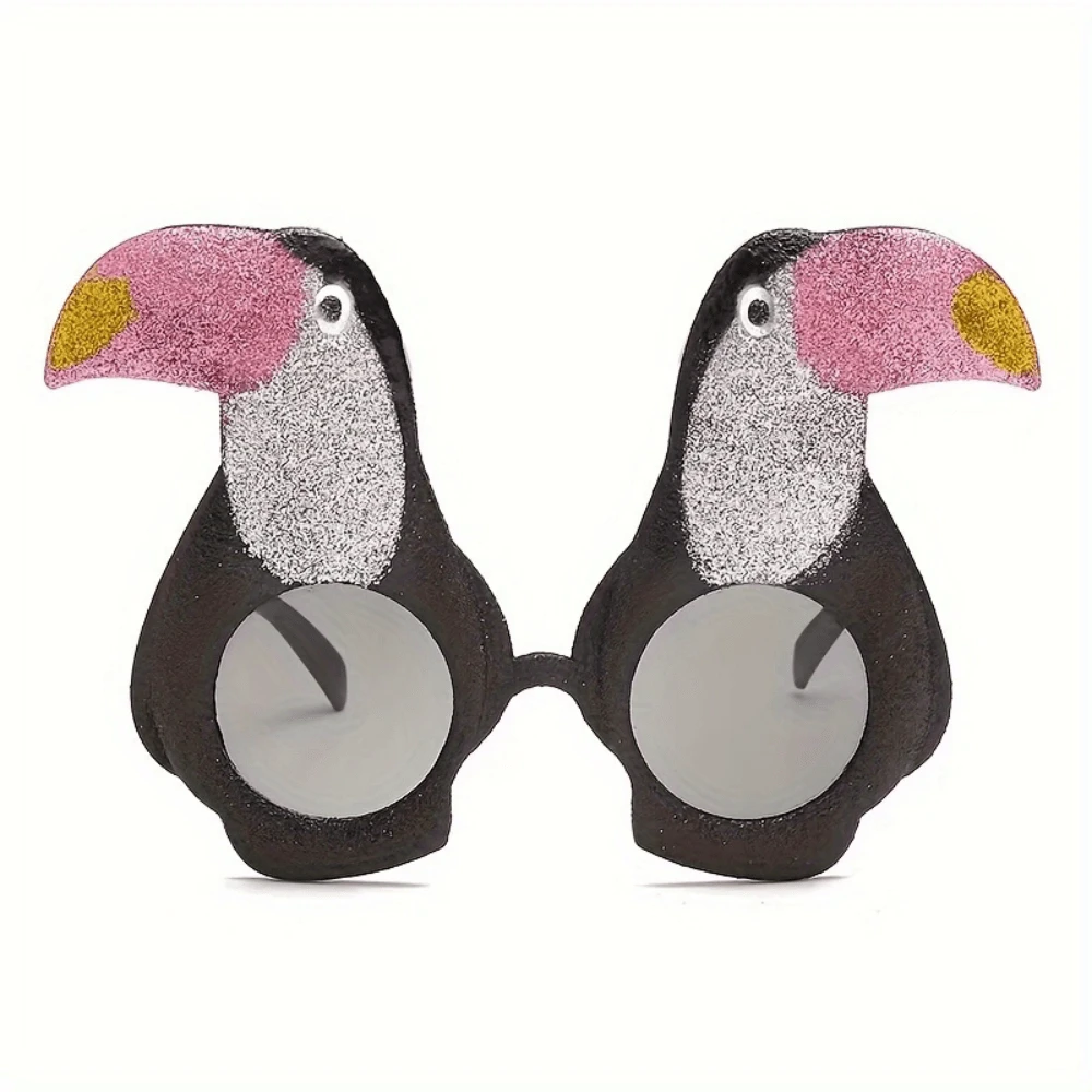 1pc Tropical Beach Themed Eye Mask, Suitable For Summer Fun Photo Props, Hawaii Party Decorations