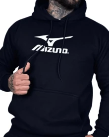 COLD SHIRT GANGURU SWEATSHIRT WITH HOOD AND POCKET MEN'S WOMEN'S COTTON WINTER FLANNEL COAT NEW - Black - View 2