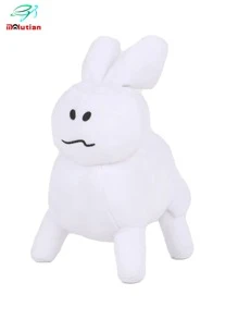 Molutian Triangle-Eared Rabbit Forsaken Gubby Plush Funny Companion Doll Adorable Gift For Friends And Game Lover As Room Decoration