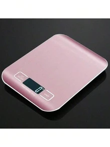 Balança digital de cozinha de 5 kg/10 kg com tela LCD, balança eletrônica de aço inoxidável, joias para casa, alimentos, lanches, utensílios para assar