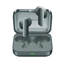 Realme Buds Air 7 真無線耳機，12.4mm 超大鈦金屬低音驅動單體，52dB 智慧主動降噪，Hi-Res 與 LHDC 5.0 音訊，最高 52 小時續航，360° 空間音效 - 綠色 - 查看 5