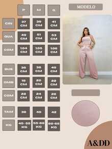 Women Two-Piece Outfits - 乾枯玫瑰色 - 查看 6