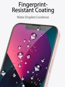 3pcs/Pack Tempered Glass Screen Protector, High Definition Transparent, Waterproof, Anti-Scratch, Compatible With Iphone 7/8/X/XS/11/12/13/14/15 Pro Max/16 Pro Max/16 Plus ﻿