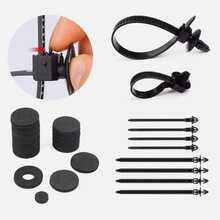 925pcs Car Rivets Assortment Car Door Interior Fastener Clips Kit - Multicolor - View 8