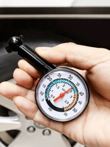 High Precision Multifunctional Car Tire Pressure Gauge - Mechanical Air Pressure Meter For Emergency Detection - Default - View 5