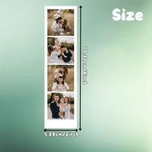 Individuelle Fotoautomaten-Stil Magnete - personalisierte Kühlschrankbeigaben für Hochzeiten, individuelles Foto, Foto-Magnet, individuell, individuelle Fotosteifen, Fotosteifen-Foto-Magnet, Geschenkidee, Geburtstage, einzigartige Party-Bevorzugungen & Erinnerungsstücke - eingravierte Erinnerungen mit hochwertiger magnetischer Rückseite - lustige Heimdekoration für Weihnachten, Jahrestage, Familie & Freunde