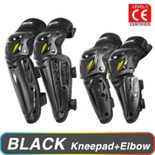 Motorcycle Knee Pads Elow Protector Wear-Resistant Motorcycle Kneepads Elbowpads Riding Motocross Knee Pads Anti-Fall Motorcycle Protection Equipment Cycling Accessories Rider Gifts - Multicolor - View 1