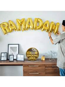 1 pezzo Cartello rotondo in ferro da 20x20cm (8x8 pollici) per area fumatori, con font vivace, non illuminato, in materiale ferroso, adatto per casa, bar, caffè