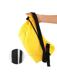 1 件超便携式充气露营沙发 | 5 秒即时设置，适用于 #VanLifeEssentials 和 #SpringBreak2025 | 轻质沙滩、徒步装备，带储物袋 | 防撕裂涤纶 | 5 种颜色，紫色、蓝色、红色、绿色、黑色（借助电风扇，您可以快速给沙发充气）