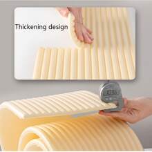 1 pieza Decoración del hogar, Panel de pared 3D, Paquete suave anti-colisión para empotrar en la pared, Cojín de pared para cabecero, Reposabrazos de ventana con aislamiento y sin olor, Autoadhesivo que se puede aplicar retirando el adhesivo del respaldo, Fuerte adhesión