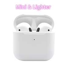 PRO4 WhiteTruly Wireless In-Ear Headphones, With Microphone, Mini In-Ear Headphones, Suitable For Sports Running Sports Gaming Headphones
