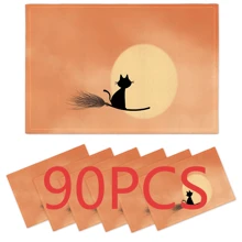 Placemats, Colorful Balloon Linen Placemats, Holiday Placemats, Wedding Placemats, Food Mats, Restaurant Supplies, Outdoor Picnic Placemats, Suitable For Restaurants, Kitchens, Outdoor, Picnics, Weddings, Holidays