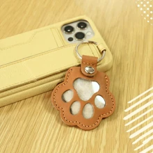 1pc Pet Hair Storage Keychain, Cute Dog Paw Shape, Collect & Store Cat/Dog Hair Keepsake, Suitable For Hanging On Baby, Keys, Mobile Phone Cases