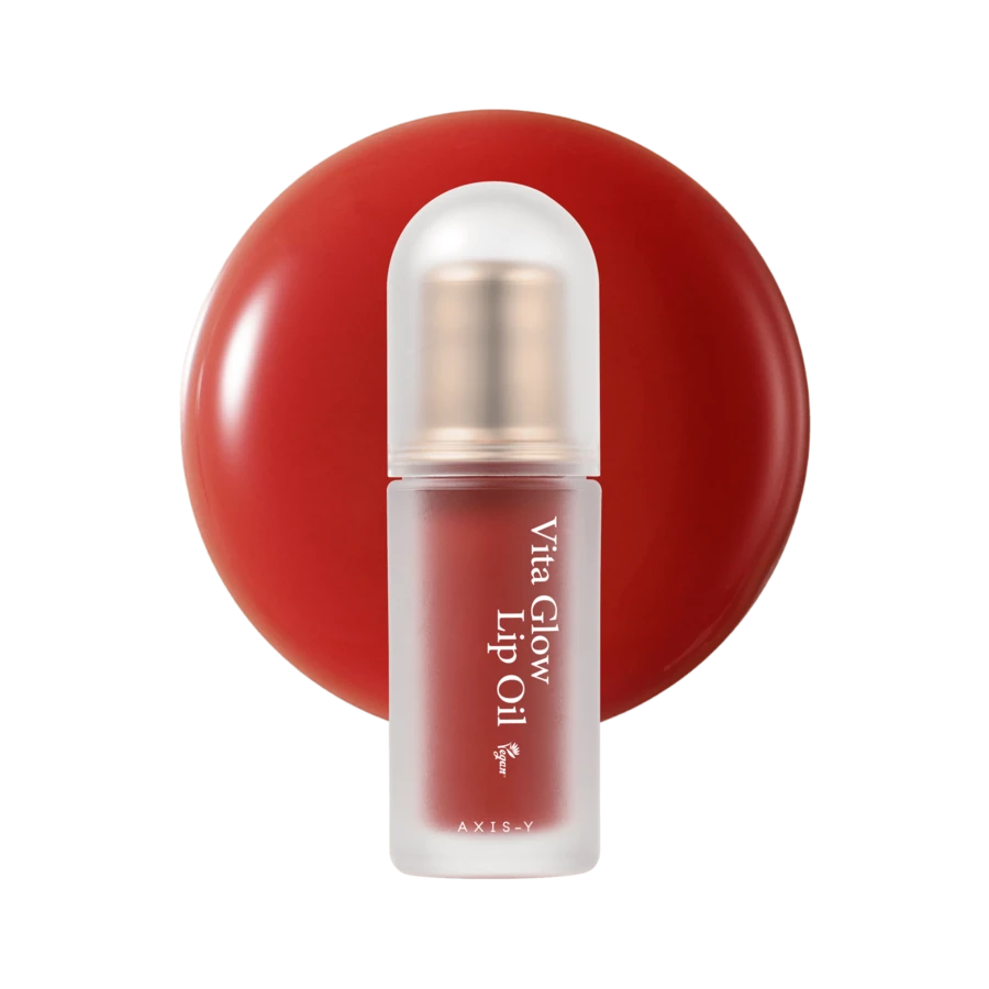 AXIS-Y Dầu dưỡng môi Vita Glow Lip Oil với Vitamin E và Ceramide - Nuôi dưỡng và phục hồi đôi môi khô, nứt nẻ với độ ẩm lâu dài - Dưỡng môi thuần chay Hàn Quốc - 4 ml / 0,13 fl. oz. (Quả mọng ướp lạnh) - quả mọng lạnh - Xem 1