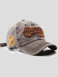 1 件 ALWAYS 3D 立体刺绣棒球帽，男女通用，NEW YORK CITY Seventy-Five 75（1775）刺绣帽，时尚休闲美式联名太阳帽，完美的礼物