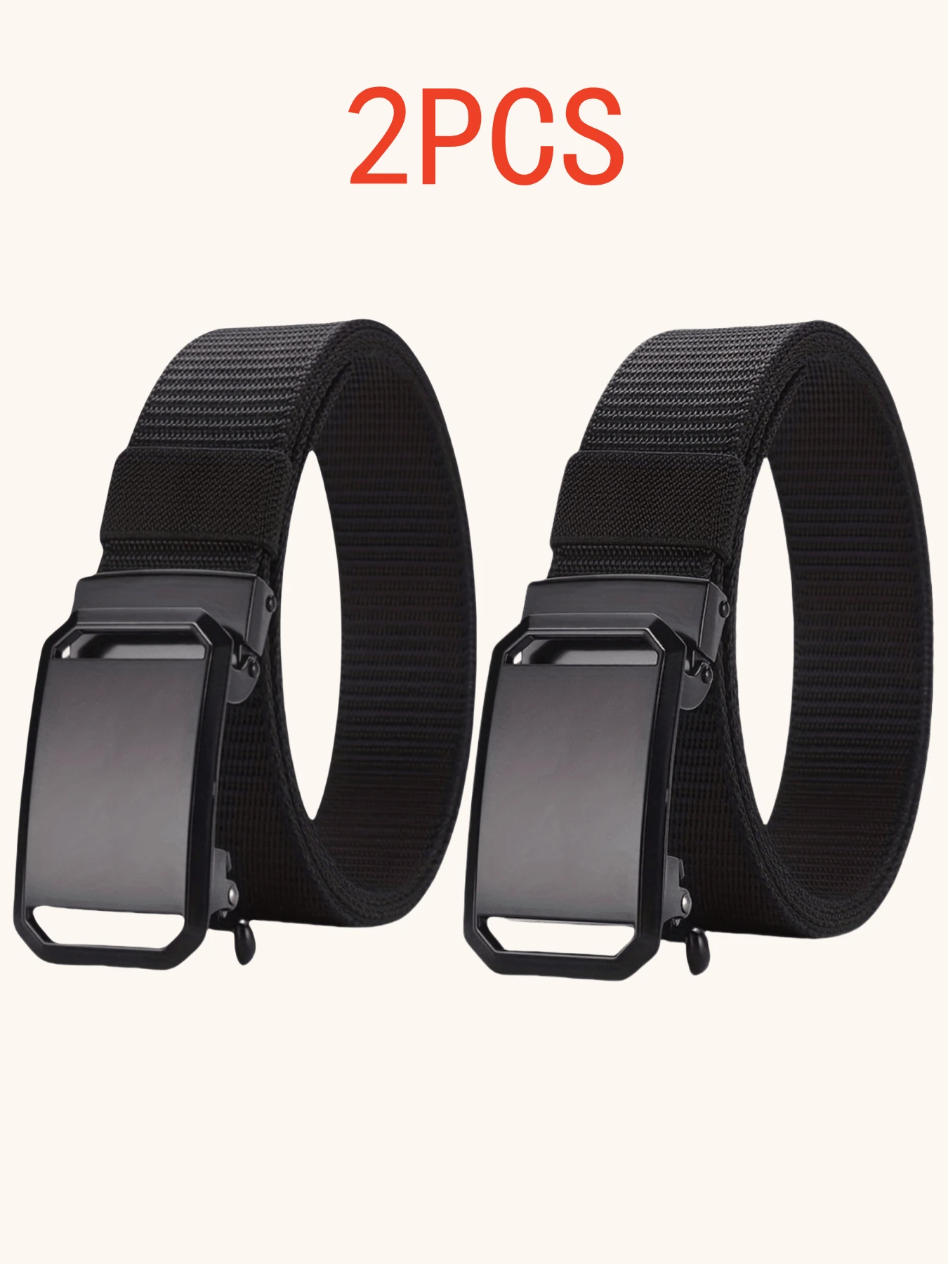 2 件装新款男女弹力腰带，快速扣紧，强力尼龙男女通用弹力腰带，工作腰带，休闲、商务、男朋友、丈夫、父亲、爸爸男士礼物，日常穿着、时尚、青少年、户外、度假、运动、旅行、街头、波西米亚风、复古