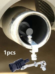 Turbo Whistle 排气管发声器，涡轮增压器，汽车排气声音放大器，铝制排气泄压阀，通用汽车配件，适用于汽车和摩托车
