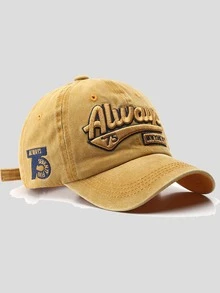 1 件 ALWAYS 3D 立体刺绣棒球帽，男女通用，NEW YORK CITY Seventy-Five 75（1775）刺绣帽，时尚休闲美式联名太阳帽，完美的礼物