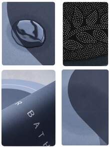 Quick-Drying, Super Absorbent Bathroom Mat Ideal For Showers, Kitchens And Balconies - Multicolor - View 6