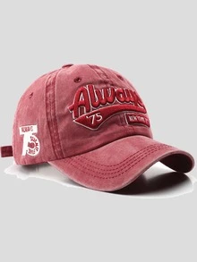 1 件 ALWAYS 3D 立体刺绣棒球帽，男女通用，NEW YORK CITY Seventy-Five 75（1775）刺绣帽，时尚休闲美式联名太阳帽，完美的礼物