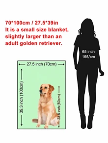 [恐怖怪物艺术毯] 1 件恐怖外星怪物艺术印花柔软毯子，适合所有季节的舒适羊毛盖毯 - 墨綠色 - 查看 10