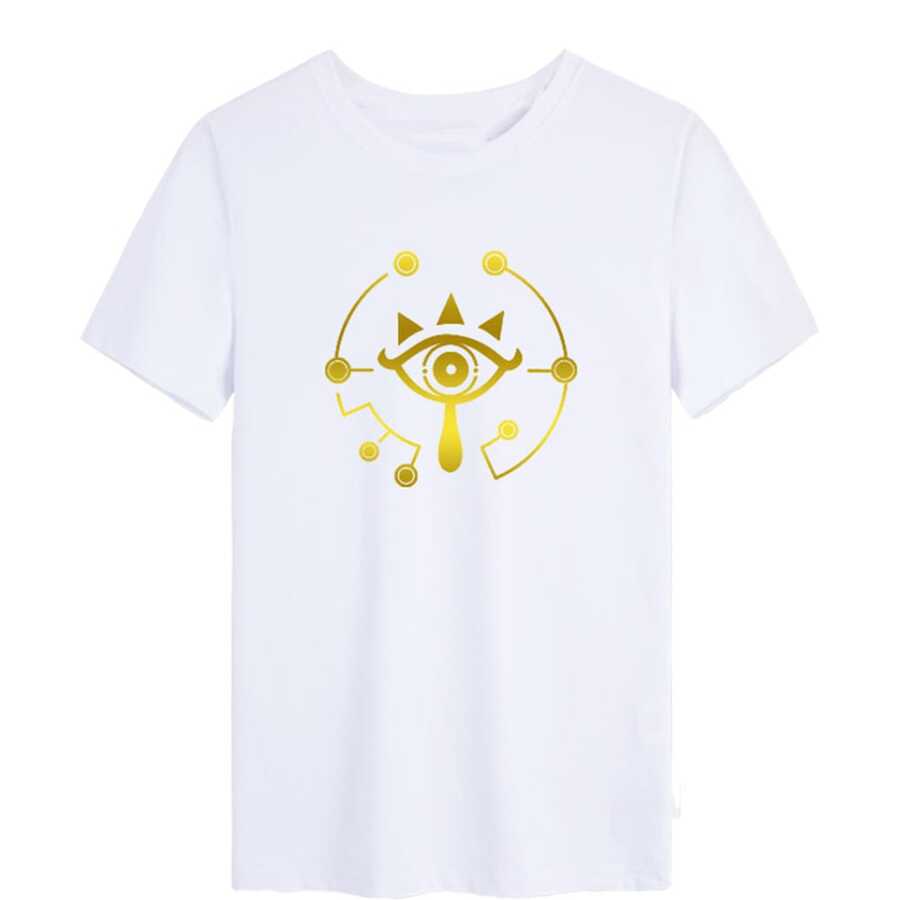 Legend Of Zelda The Eye Of Truth T-Shirt Y2k Tees Kid T-Shirt Tops Men Cotton T-Shirt Summer Women T-Shirt Men Clothing - White - View 1