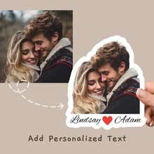 Customized Pet Stickers, Die-Cut Vinyl Waterproof Stickers, Personalized Gifts, Customized Dog Stickers, Customized Cat Stickers, Water Bottle Stickers, Pet Decals, Customized Photo Stickers, Personalized Stickers, Custom Stickers, Water Bottle Stickers, Laptop Stickers, Car Decals, Your Own Photos, Waterproof, School Supplies, Back To School Season - Multicolor - View 5