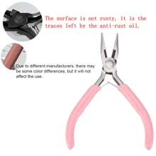 1 Stück/4 Stücke Schmuck Zangen Werkzeug-Set beinhaltet Nadel, Rundkabelschneider und gebogene Spitzzangen für Schmuckherstellung, Perlen, Reparatur, Drahtverflechtung, Mehrzweck-Werkzeuge, Haushaltsartikel