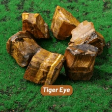 100g/Pack Natural Crystal Raw Stones, Amethyst, Rose Quartz, Citrine, Green Fluorite, Fragrance Diffuser Decor Stones, Aquarium Landscaping Stones - Multicolor - View 10