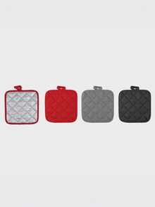 1pc Kitchen Insulation Pad, Premium Pot Pan Protector Mat, Kitchen Hot Pads For Countertops And Oven Trays Loose Pack, Anti-Scalding Pot Pad, Dinner Plate Pad, Home Kitchen Supplies - Multicolor - View 5
