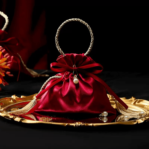 10 piezas, bolsas de regalo de seda con cordón para boda, bolsas de regalo para fiestas de vacaciones, suministros de exhibición y empaque para joyería, perfectas para recuerdos de compromiso, regalos de fiesta y regalos, bolsas de regalo reutilizables