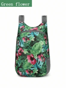 Una mochila plegable para exteriores, modelo nuevo, a prueba de salpicaduras, ultraligera, portátil para viajes y deportes, bolsa plegable, mochila para senderismo, mochila multiusos. - Multicolor - Ver 10