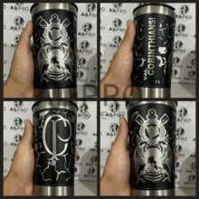 Personalized Thermal Cup With Laser Engraving 360° Various Arts - 哥林多前書 02 - 查看 1