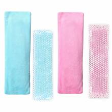 1 pieza Almohadilla de enfriamiento perineal - 7 x 23.5 cm - Paquete de hielo con perlas de gel con cubierta de cloruro de polivinilo para alivio posparto, compresa caliente y fría para mujeres después del embarazo y el parto, alivio del embarazo | Ajuste cómodo | Textura suave, regalo ideal posparto para Navidad/Halloween, regalo para maternidad