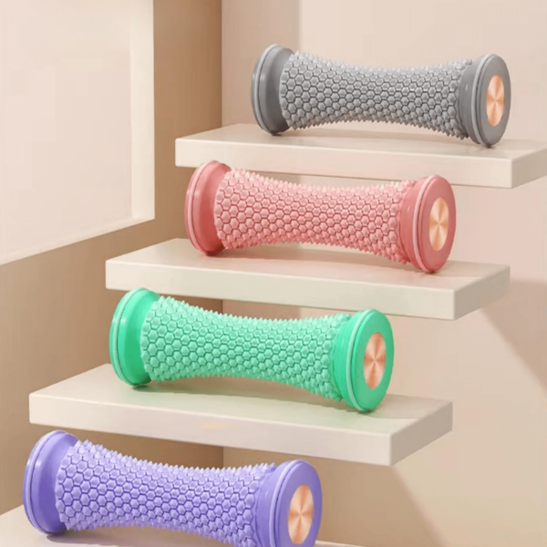 Plantar Fasciitis Relief Roller, Portable Foot Massager, Deep Reflex Therapy, Foot Muscle Tissue Massage, Heel Pain Relief, Plantar Fasciitis Relief, Yoga And Fitness Accessory. Four Colors Available To Choose From.