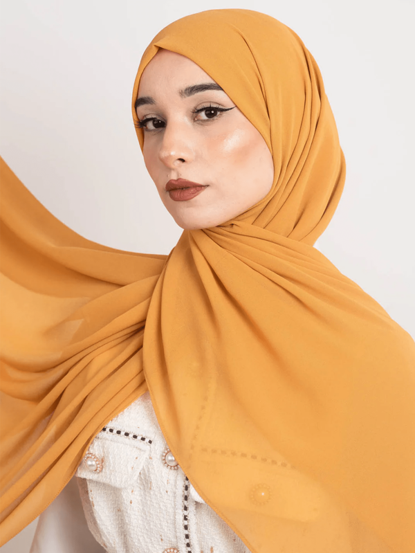 Casual Versatile Solid Chiffon Headscarf/Scarf
