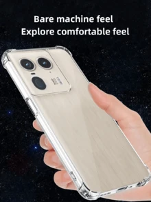 2 st stötsäkert krockkuddeskal med genomskinligt silikonfodral till Moto Ultratunt, genomskinligt, mjukt TPU-bakstycke, vattentätt, falltåligt, reptåligt