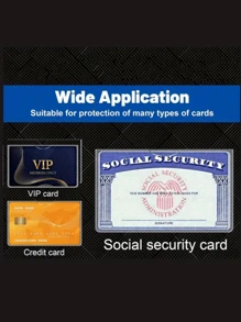 10 pezzi/5 pezzi Custodie protettive in PVC trasparente morbido e impermeabile, adatte per tessere di sicurezza sociale, carte assicurative sanitarie, carte d'identità, tessere studentesche, tessere per autobus, tessere di iscrizione