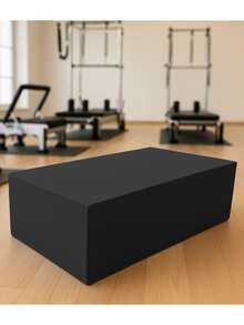 Yoga Pilates Block 10 X 20 X 7.5cm Physical Therapy Stretching Brick - Black - View 5