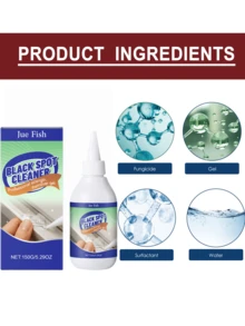 Jue-Fish JUE FISH;150g; Decontamination Gel; Easy To Apply And Not Easily Drip; Household Use; Antifungal Agent; Clean Gel; Black Spot Cleaning; Mould Removing Gel